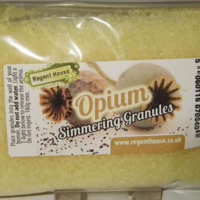Opium granules