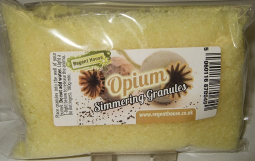 Opium granules