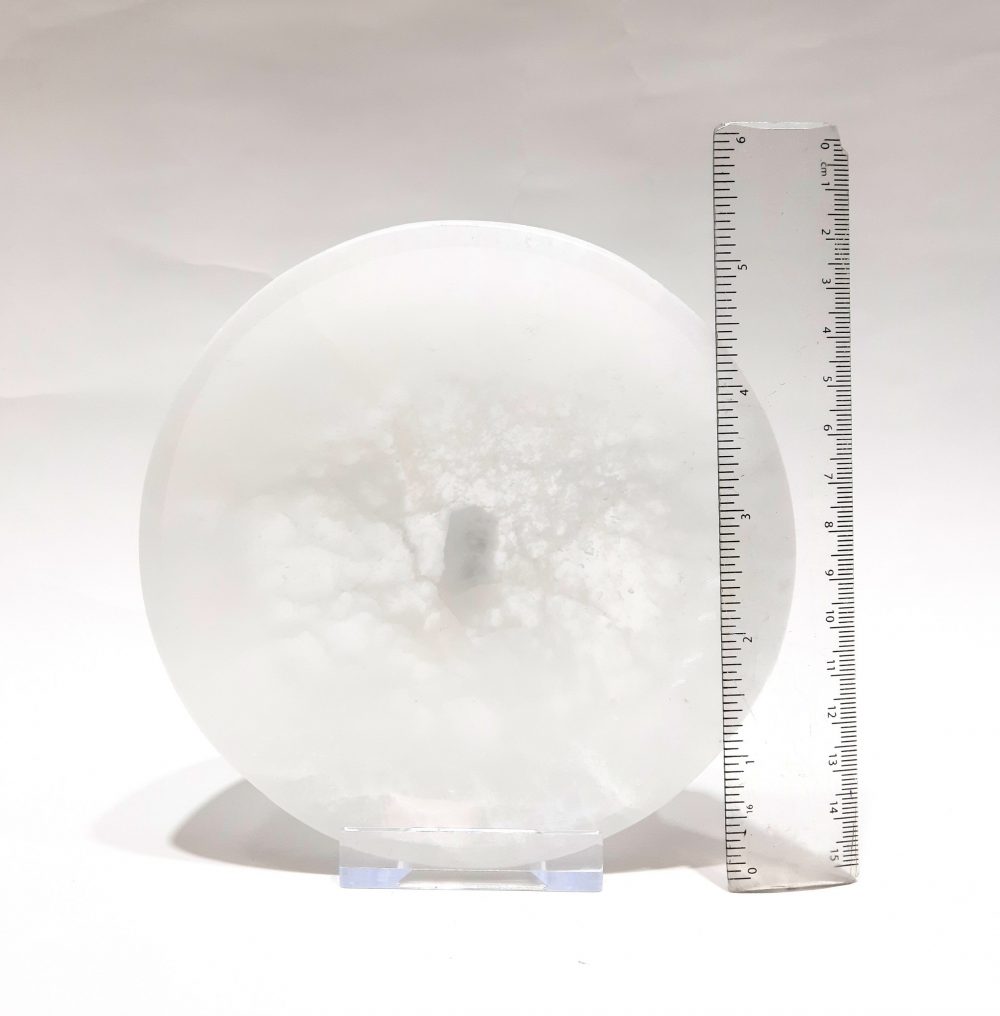 Selenite charing bowl 5 inches