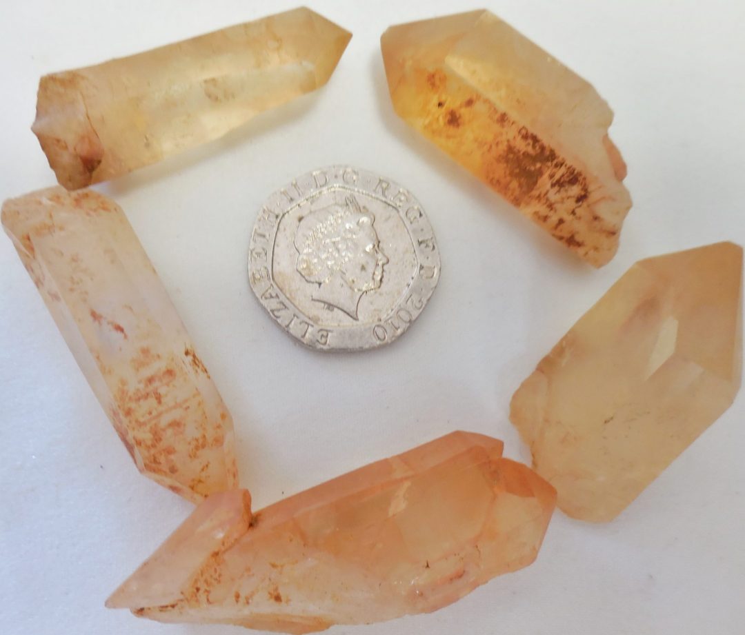 Tangerine quartz. Heaven Shop